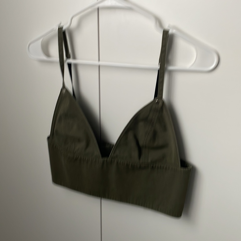 T by Alexander wang twill bra - Picture 10 of 17